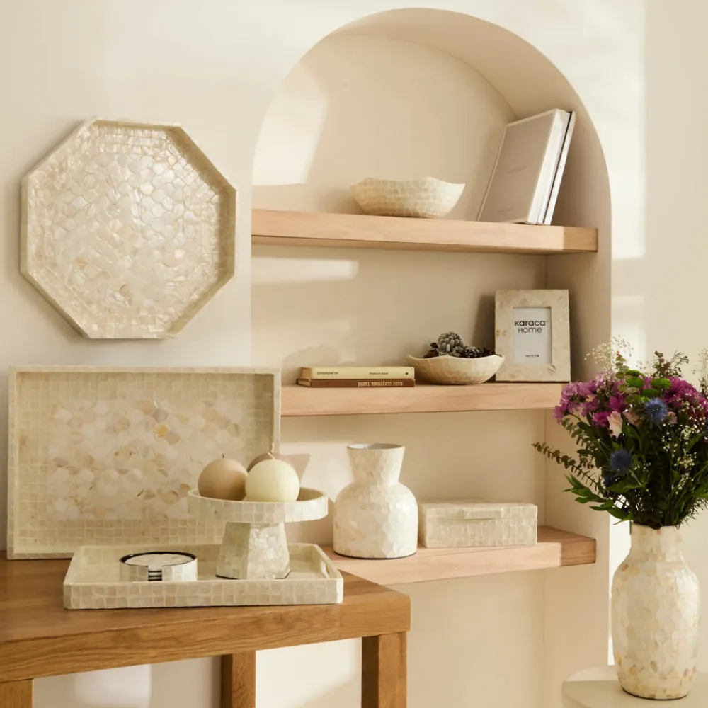 Discount Carrie Decorative Box, 25x12x8,5cm, White Home Storage