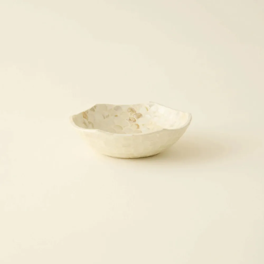 Outlet Carrie Decorative Plate, 22cm, White Decorative Plates