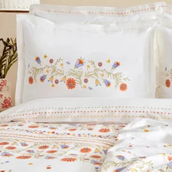 Sale Home Clarice 100% Turkish Cotton Duvet Cover Set, Double, Multi Duvet Cover Sets
