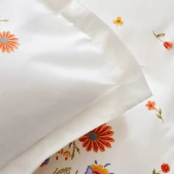 Sale Home Clarice 100% Turkish Cotton Duvet Cover Set, Double, Multi Duvet Cover Sets