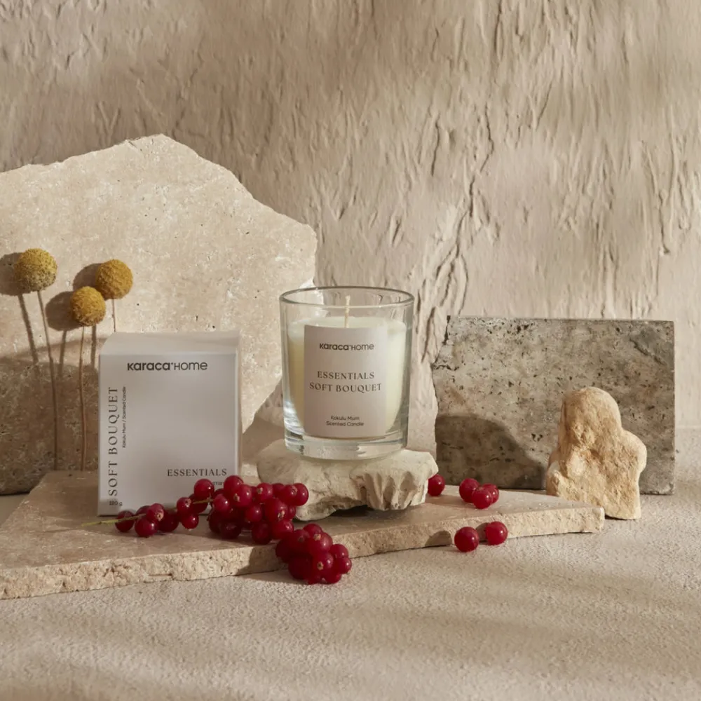 Sale Home Essentials Soft Bouquet Candle, Light Pink Candles