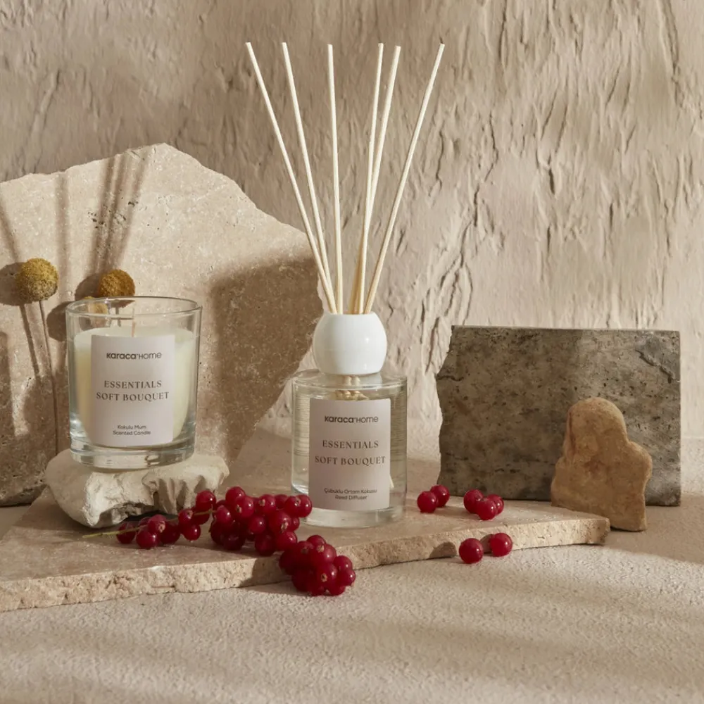 Sale Home Essentials Soft Bouquet Candle, Light Pink Candles