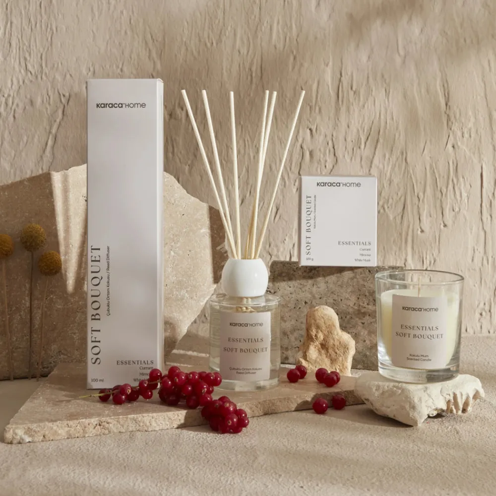 Sale Home Essentials Soft Bouquet Candle, Light Pink Candles