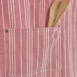 Hot Fabricia Kitchen Apron, 75x56cm, Red Apron Sets