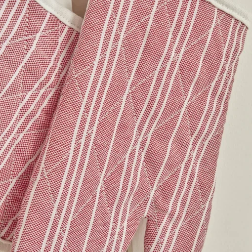 Hot Fabricia Kitchen Apron, 75x56cm, Red Apron Sets