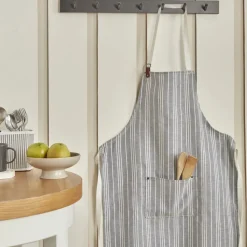 New Fabricia Kitchen Apron, 75x56cm, Navy Apron Sets