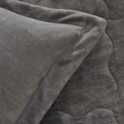 Sale Home Flufy Comfort Bedding Set, Single, Anthracite Bedding Sets