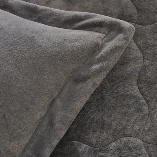 Sale Home Flufy Comfort Bedding Set, Single, Anthracite Bedding Sets