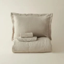 Sale Home Flufy Comfort Bedding Set, Single, Beige Bedding Sets