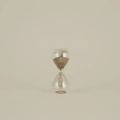 Home Glitter 15 Min. Hourglass, 8x15cm, Ornaments