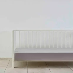 Clearance Home Jersey 100% Turkish Cotton Baby Fitted Sheet, Single, Grey Bed Sheets
