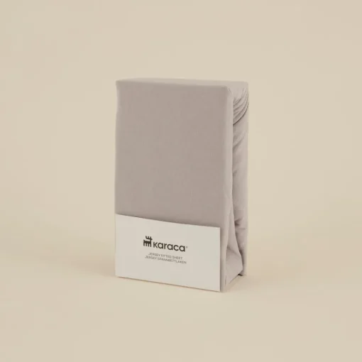 Best Home Jersey 100% Turkish Cotton Fitted Sheet, 180x200+30cm, Bed Sheets