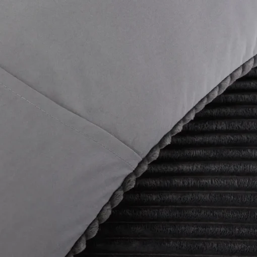 New Home Joena Soft Bedspread Set, Double, Black Bedspreads