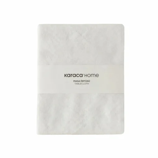 Hot Home Luana Tablecloth, 145x220cm, White Tablecloths