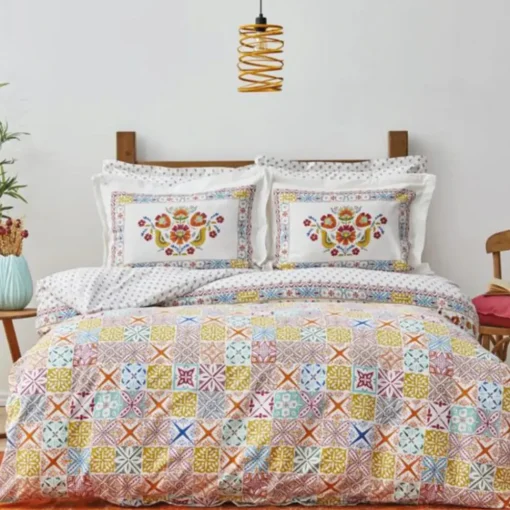 Home Lumina 100% Turkish Cotton Duvet Covet Set, Double Duvet Cover Sets