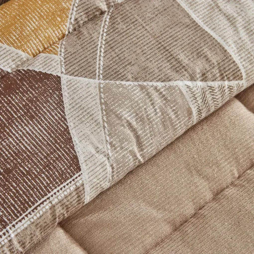 Outlet Home Lydia Bedding Set, Double, Beige Bedding Sets|Duvet Cover Sets
