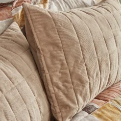 Outlet Home Lydia Bedding Set, Double, Beige Bedding Sets|Duvet Cover Sets