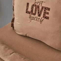 Sale Home Motto 100% Turkish Cotton Comfort Set, Single, 155cmx220cm, Beige Duvets