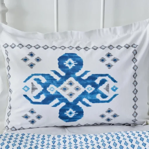 Discount Home Neos 100% Turkish Cotton Duvet Cover Set with Bed Sheet, Double, Multi Duvet Cover Sets