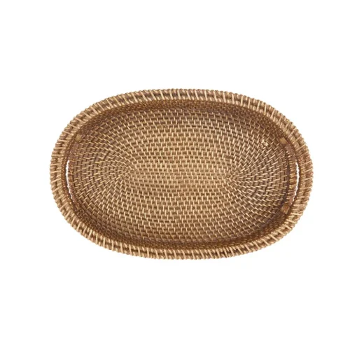 Online Home Nova Woven-Style Decorative Tray, 33,5x22,5cm, Trays