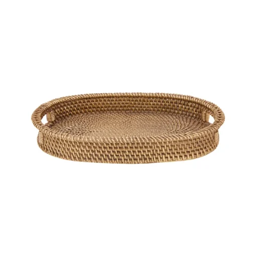 Online Home Nova Woven-Style Decorative Tray, 33,5x22,5cm, Trays