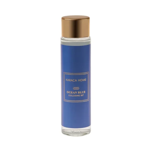 Online Home Ocean Blue Cologne, 180ml, Blue Transparent Home Diffusers