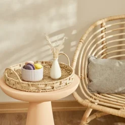 Home Rope Decorative Tray, 31cm, Beige Trays