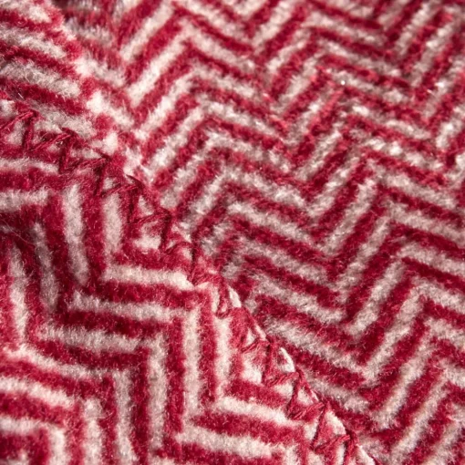 Sale Home Sandra Herringbone Pattern Blanket, 200x220cm, Double, Throws & Blankets