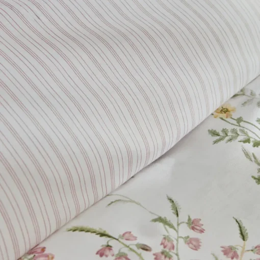 Outlet Home Sera 100% Turkish Cotton Duvet Cover Set with Bed Sheet, Double, Green Duvet Cover Sets