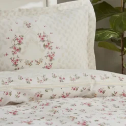 Discount Home Sonya 100% Turkish Cotton Duvet Cover Set, Double, Duvet Cover Sets