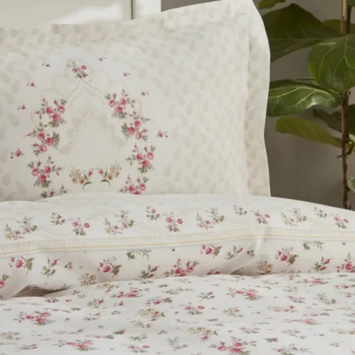 Discount Home Sonya 100% Turkish Cotton Duvet Cover Set, Double, Duvet Cover Sets