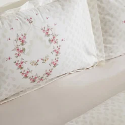 Discount Home Sonya 100% Turkish Cotton Duvet Cover Set, Double, Duvet Cover Sets