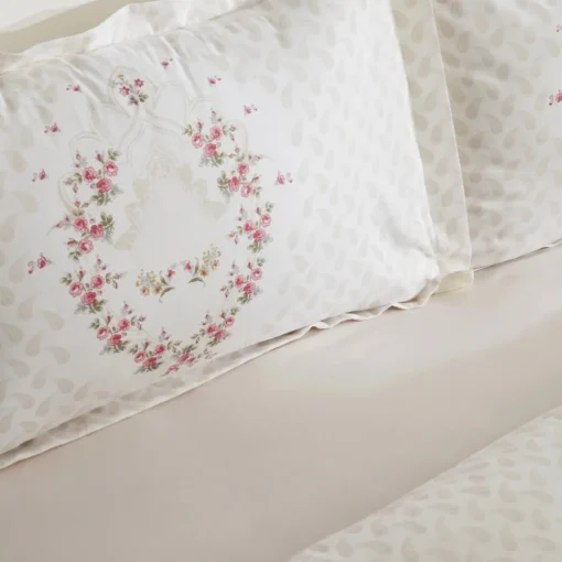 Discount Home Sonya 100% Turkish Cotton Duvet Cover Set, Double, Duvet Cover Sets