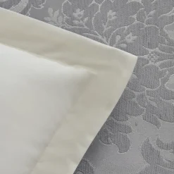 Hot Home Tugba 8-Piece Bedding Set, Double, Silver Bedding Sets