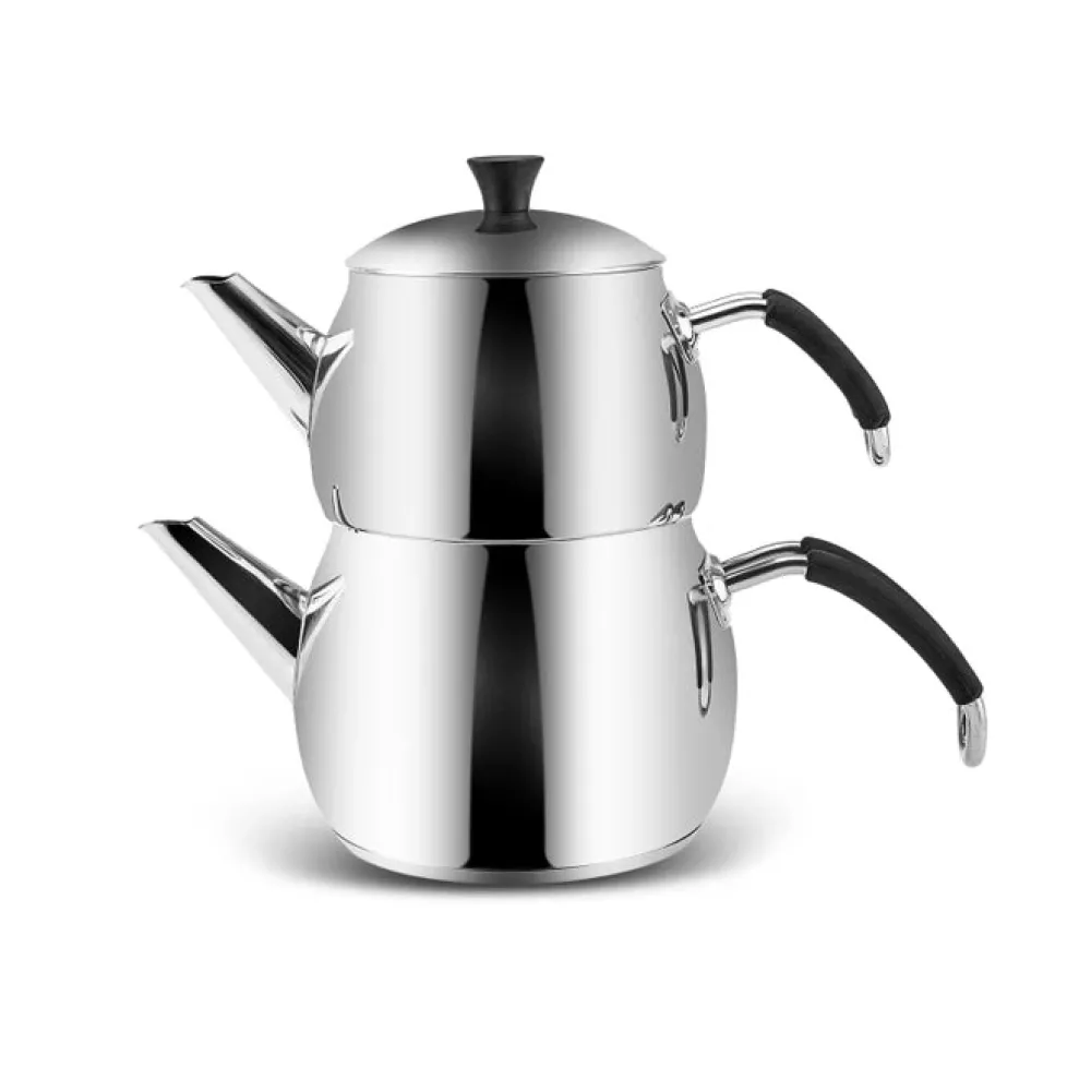 Outlet Iklim Mini Size Teapot, Small, Silver Turkish Teapots