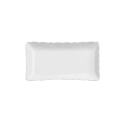 Sale Ivy Porcelain Serving Platter, 25.5cm, White Serving Platters