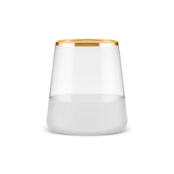 Discount Jasmine 3-Piece Tumbler Glass Set for 3 People, 420ml, White Tumbler Glasses