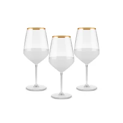 Jasmine 3-Piece Wine Glass Set, 490ml, White Wine And Champagne Glasses