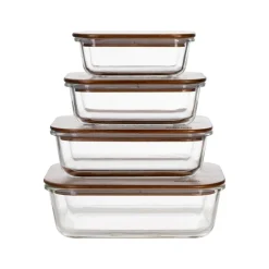 Sale Karya Acacia Storage Container, 400ml, Storage Containers