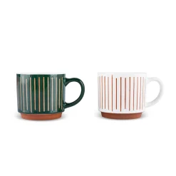 New Lily 2-Piece Mug Set, 320 ml,Multi Mugs