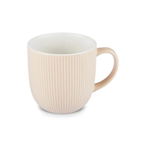 Best Lisa Basic Bone China Mug, 360ml, Cream Mugs
