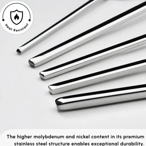 Outlet Look 84-Piece 316+ Stainless Steel Cutlery Set for 12 People, Silver Cutlery Sets