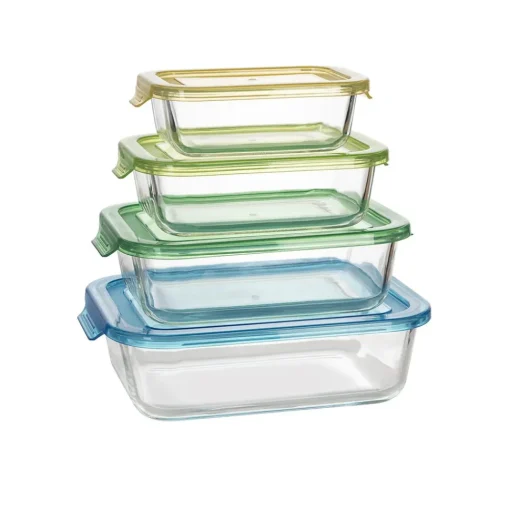 Best Lucy Glass Storage Container, 1500ml, Transparent Storage Containers