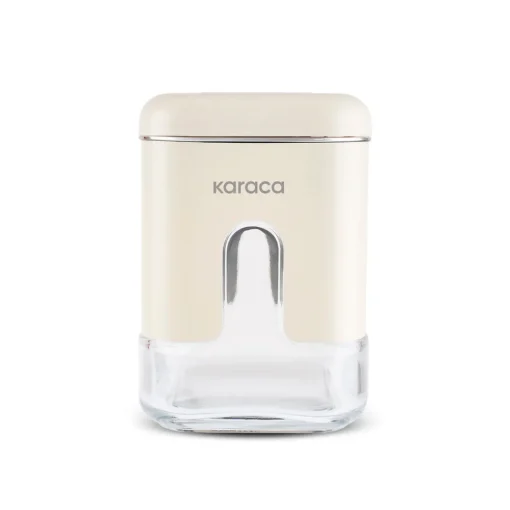 Online Luminous Storage Jar, 480ml, Cream Storage Jars