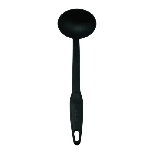 Hot Maestro 5-Piece Plastic Kitchen Utensil Set, Black Kitchen Utensils