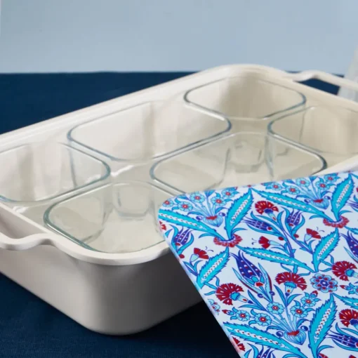 Discount Mar 8 Piece Breakfast Tableware Set, Multi Storage Containers