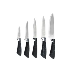 Hot Marble 5 Piece Knife Block Set, Knife Sets