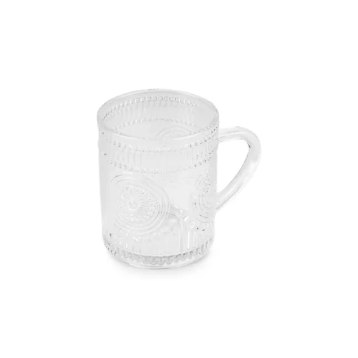 Outlet Margo 6-Piece Glass Turkish Tea Set for 6 People, 155ml, Transparent Turkish Tea Sets