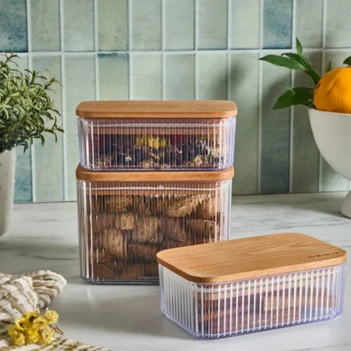 Hot Massimo 3 Piece Storage Container, Storage Containers