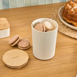 Massimo Storage Jar, 0,9L, Cream Storage Jars